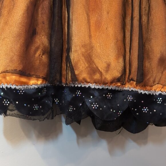 3/$20 Rubie's Halloween Witch Costume Long Flare Sleeve Dress Tulle Party - Picture 6 of 15